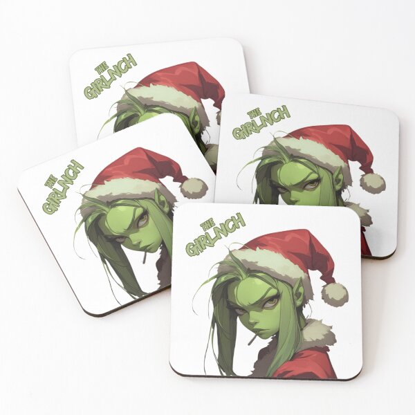 Item preview, The Girl Grinch – Holiday Rebel designed and sold by KazyWeeb.