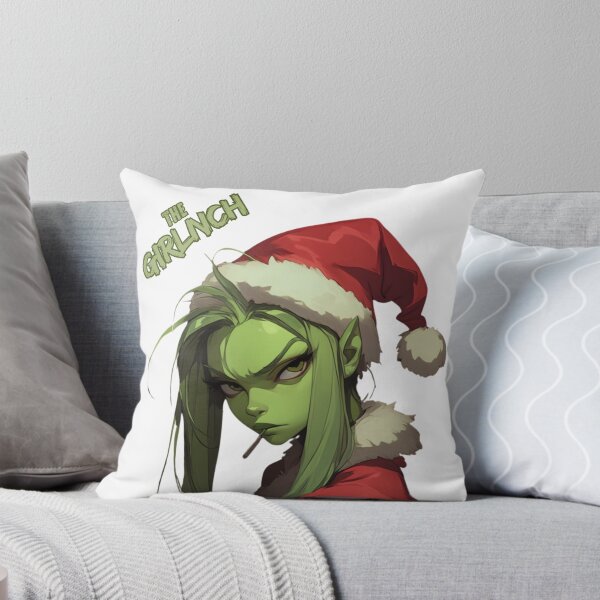 Artikelvorschau, Das Grinch-Mädchen – Urlaubsrebell entworfen und verkauft von KazyWeeb.