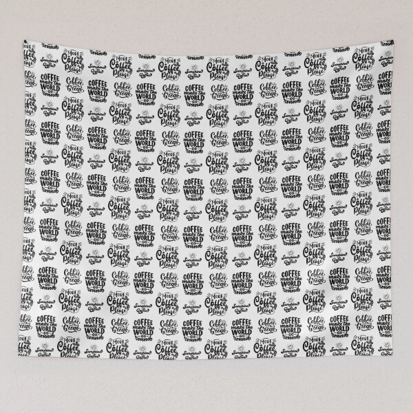 Item preview, coffee make the world go round designed and sold by huape.