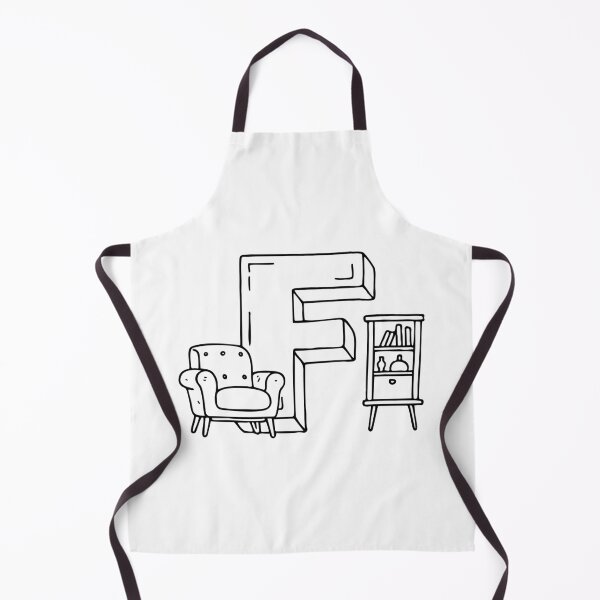 Item preview, Illustration of Letter F Beside Furniture designed and sold by rasagamastore.
