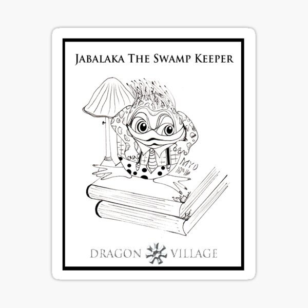 Jabalaka, The Keeper of Secrets Sticker