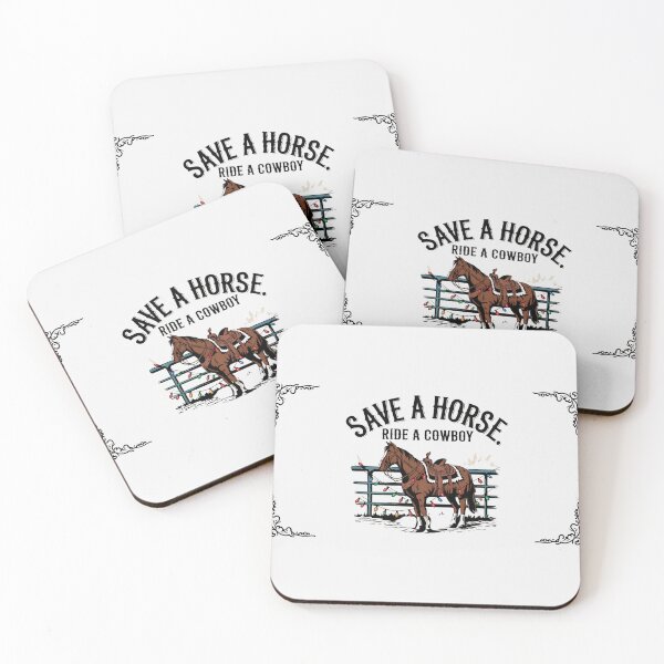 Item preview, Save a horse ride a cowboy vintage designs - Christmas designed and sold by Redjakkal.