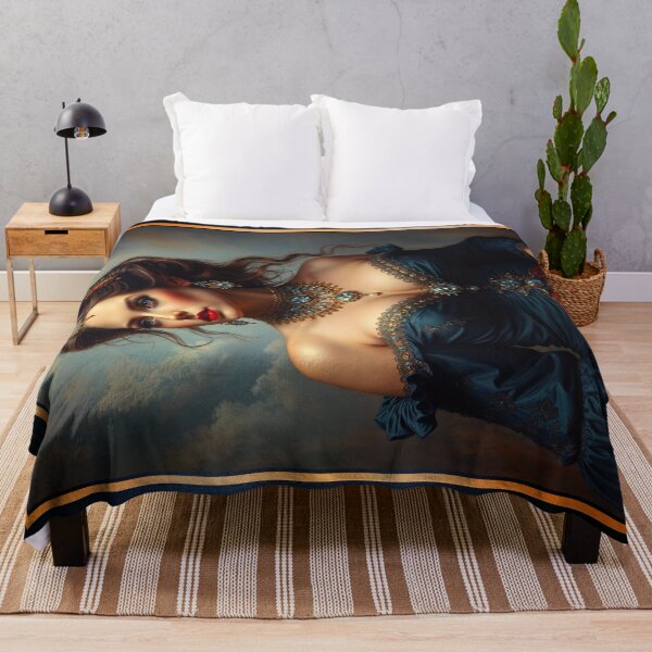 Item preview, Exquisite Majestic Portrait Of A Timeless Aristocratic Beauty Stunning AI Concept Art by Xzendor7 designed and sold by Xzendor7 Digital Art Creations.