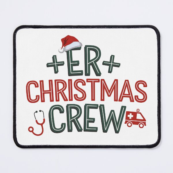 Item preview, Emergency room christmas crew , funny gift for nurses designed and sold by luannsemmsobre.