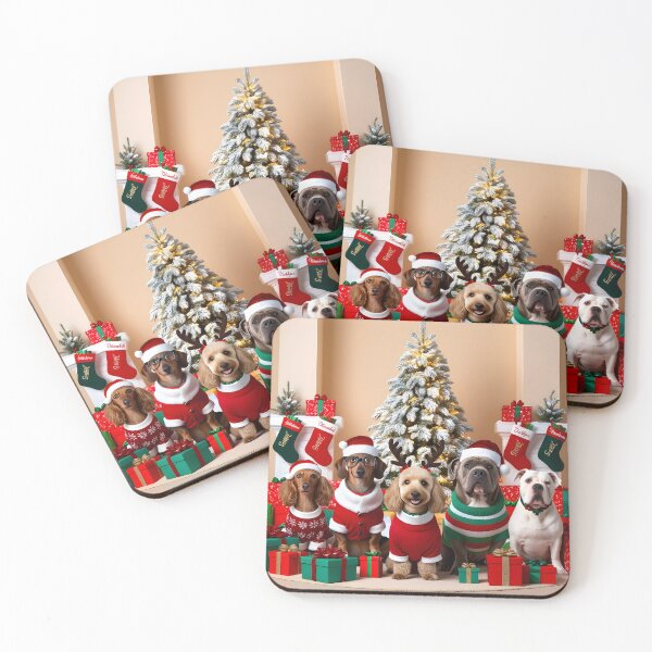 Item preview, Holiday Cheer with Dogs designed and sold by Emmaalai.