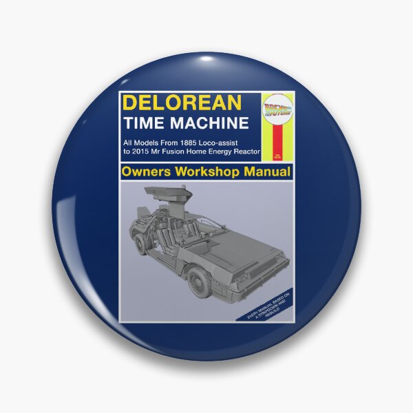 Item preview, Delorean Time Machine Owners Manual designed and sold by KLloydPhotos.