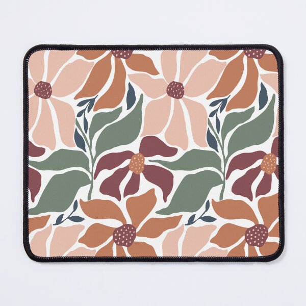 Item preview, Boho Florals in Earth Tones designed and sold by papierquarell.