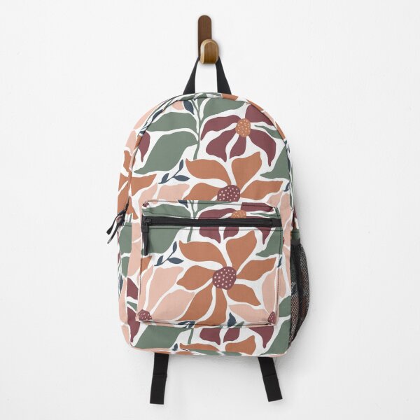 Item preview, Boho Florals in Earth Tones designed and sold by papierquarell.