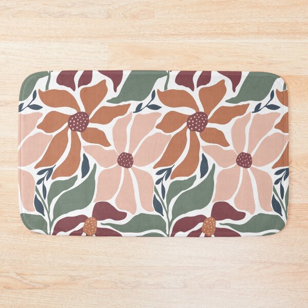 Item preview, Boho Florals in Earth Tones designed and sold by papierquarell.