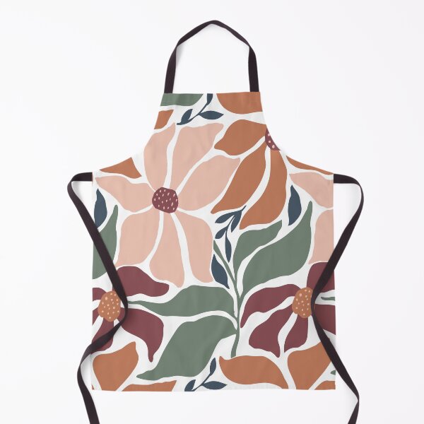 Item preview, Boho Florals in Earth Tones designed and sold by papierquarell.