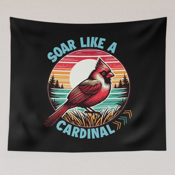 Item preview, Soar like a cardinal bird designed and sold by SidTastic .