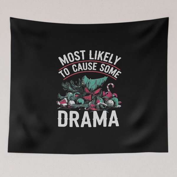 Item preview, Funny Christmas Drama Queen Design designed and sold by love3617.