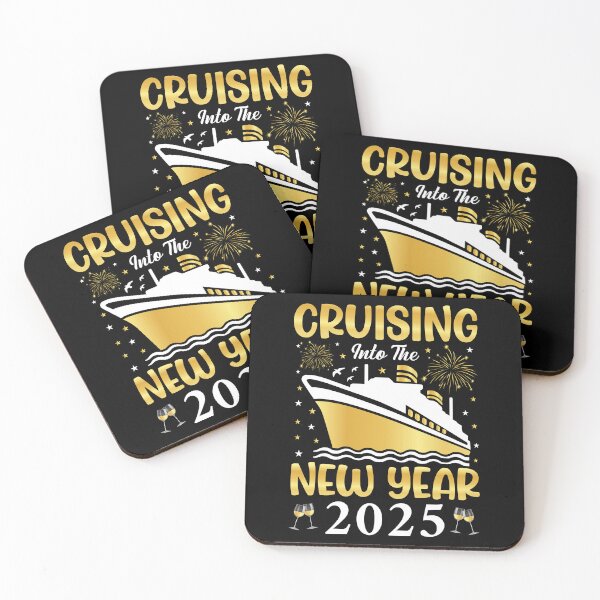 Item preview, Cruising Into The New Year 2025 designed and sold by designclub.