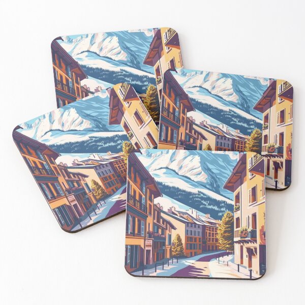 Item preview, Tignes Travel Poster, Perfect Gift for Travel Enthusiasts, Vintage Style Wall Art, France Wall art for home decor,Tignes print. Sticker designed and sold by Thegalleryshop1.
