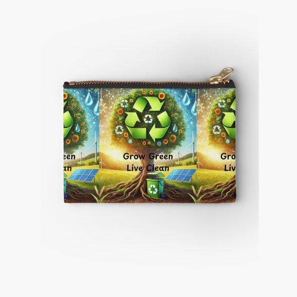 Item preview, Grow Green Live Clean designed and sold by Traloch O'Laoi.