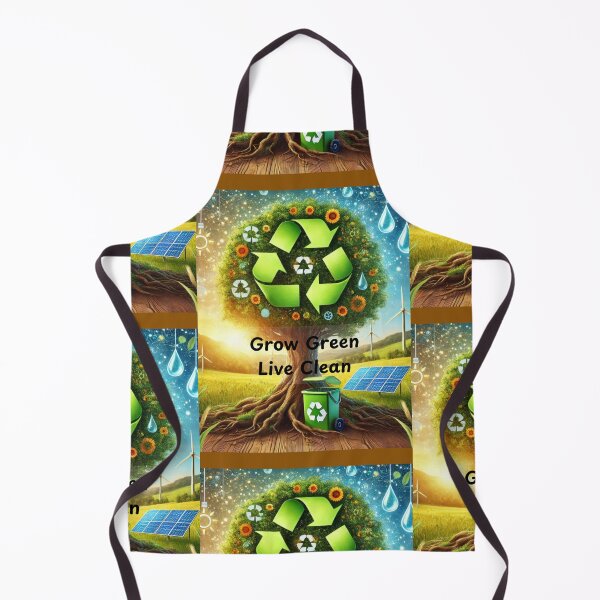 Item preview, Grow Green Live Clean designed and sold by Traloch O'Laoi.