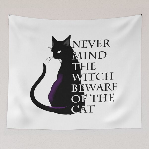 Item preview, Beware of the cat!  designed and sold by witchlingart.