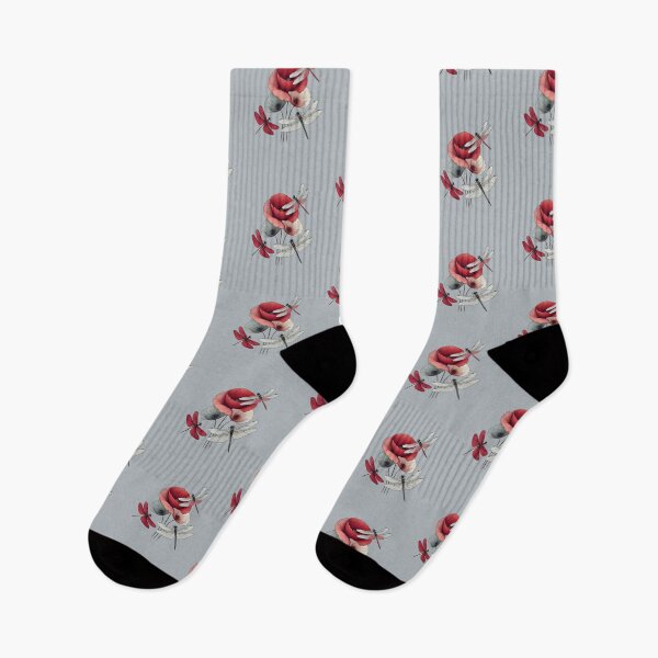 Item preview, Poppy and dragonfly  designed and sold by Wildlife and marine life.