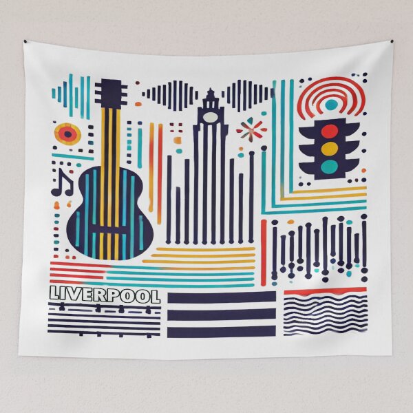 Item preview, LIVERPOOL RETRO VIBES designed and sold by Globalcitytees.