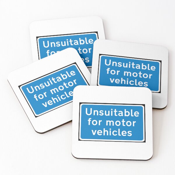Item preview, Unsuitable for Motor Vehicles designed and sold by HighLatExpedLtd.