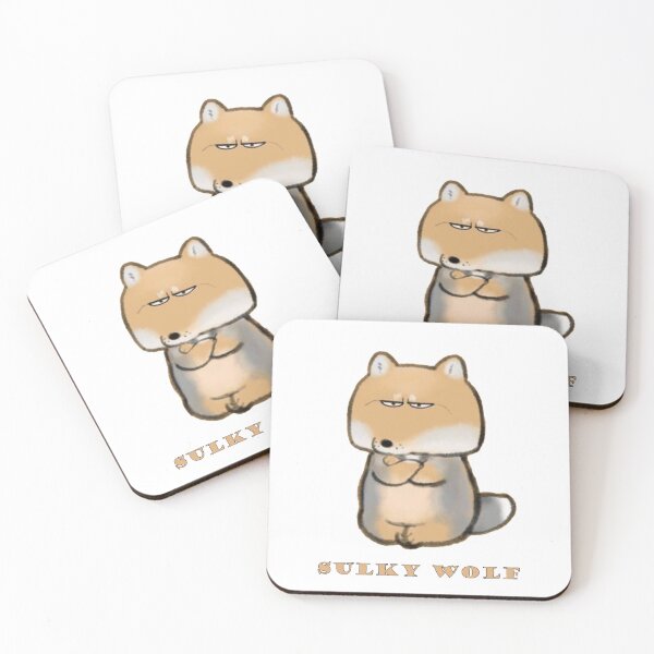 Item preview, Sulky Animal, Sulky Wolf. designed and sold by JoyfulCreations.