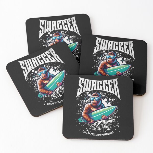 Item preview, Swagger King of Style Surfer Ape designed and sold by Taans-Creation.