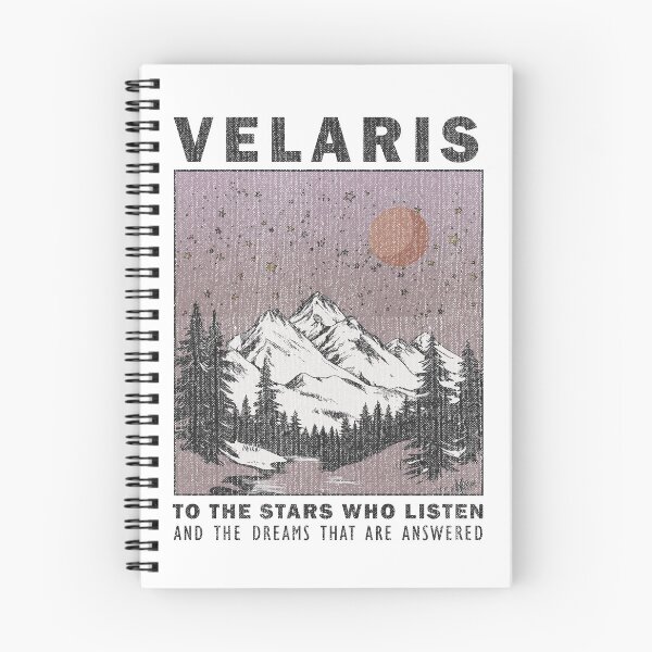 Item preview, Velaris To the Stars Who Listen ACOTAR designed and sold by GoodBookThreads.