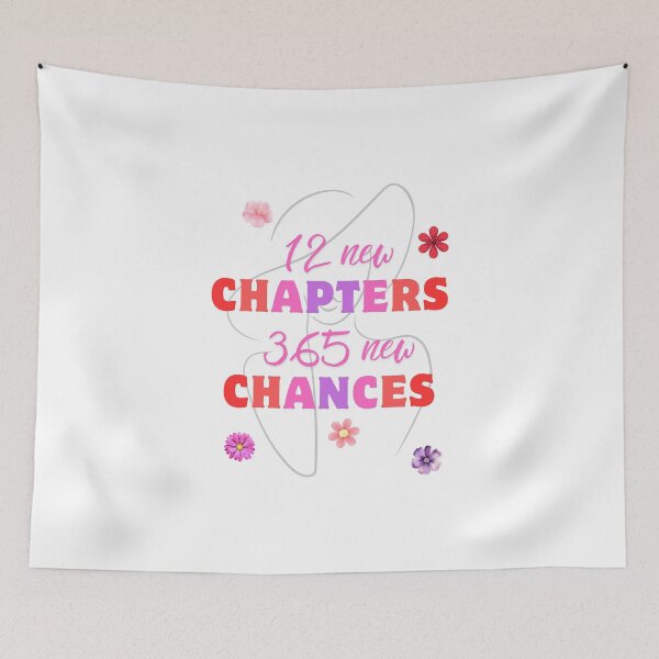Item preview, 12 new chapters, 365 new chances for woman designed and sold by ColorfulVertigo.