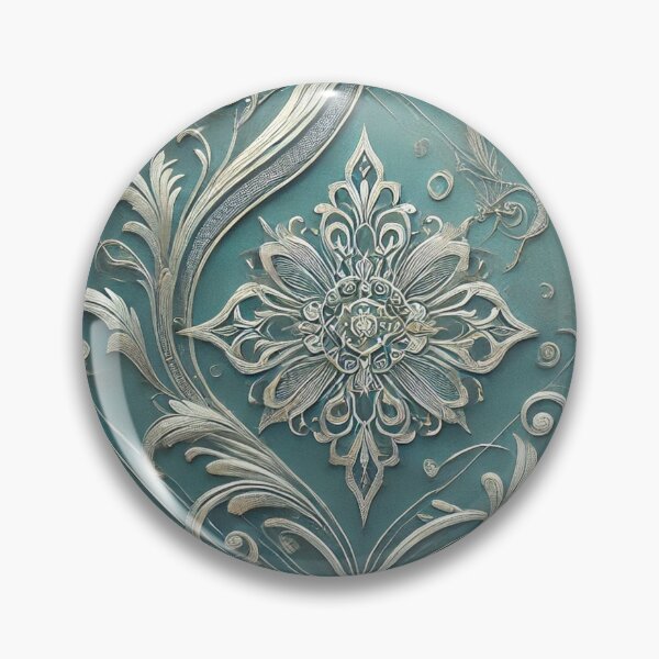 Item preview, Intricate Floral Motif Design 2 designed and sold by Dream Bloom Gallery.