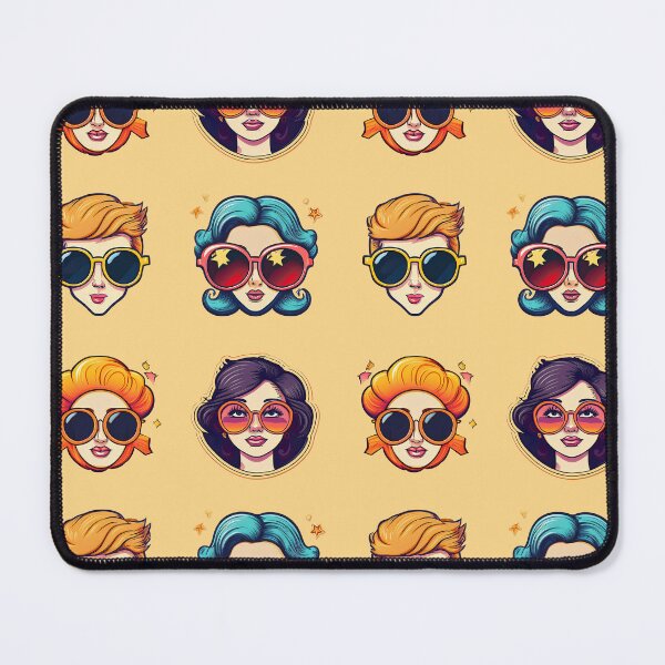 Item preview, Woman Fashion Style | Sticker Pattern | Retro Collection designed and sold by monkeybusiness.pt.