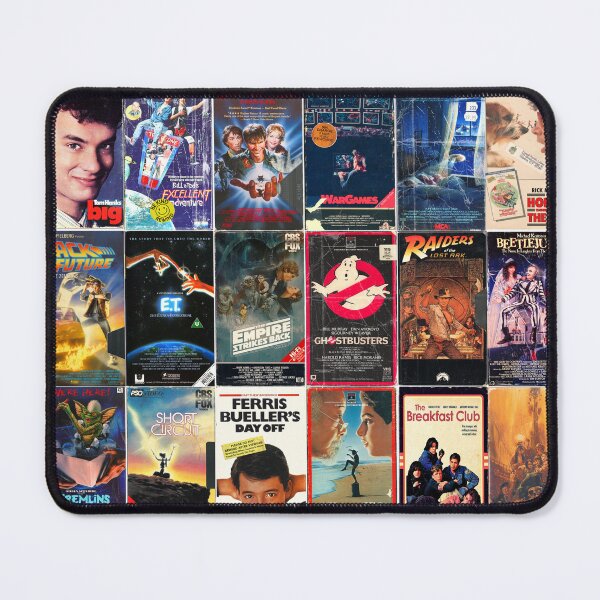 Item preview, Classic 1980s Movies - Vintage VHS Cover Art Print designed and sold by Mr Mustard Prints.
