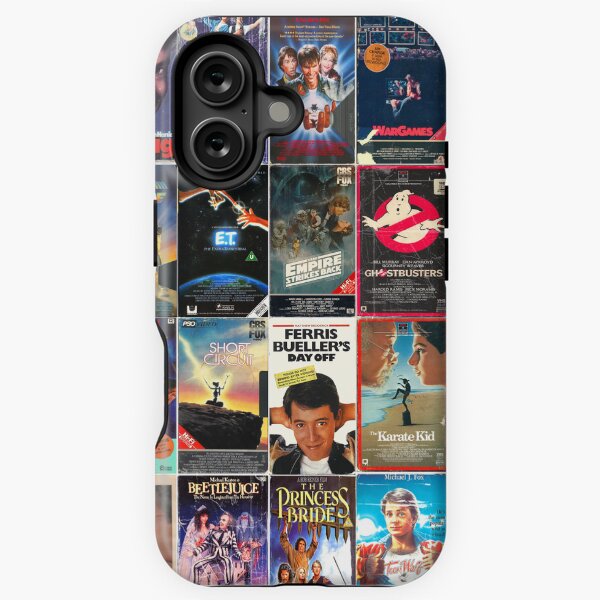 Item preview, Classic 1980s Movies - Vintage VHS Cover Art Print designed and sold by Mr Mustard Prints.
