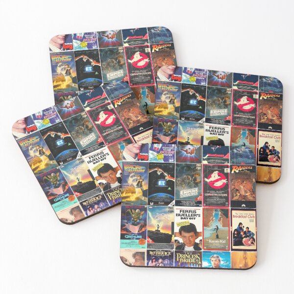 Item preview, Classic 1980s Movies - Vintage VHS Cover Art Print designed and sold by Mr Mustard Prints.