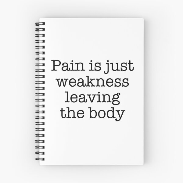 Item preview, Pain is just weakness leaving the body designed and sold by HighLatExpedLtd.