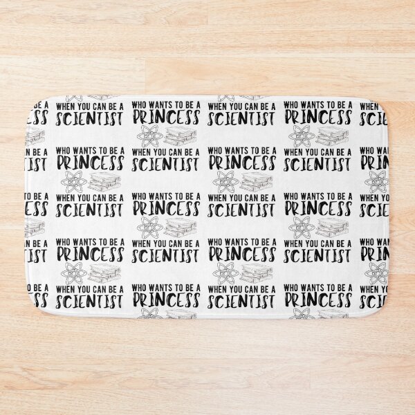 Item preview, Who wants to be a princess when you can be a scientist designed and sold by belladesign7.