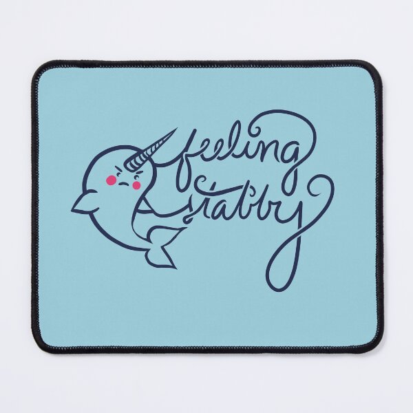 Item preview, Feeling Stabby Narwhal designed and sold by FrictionMaxxing.