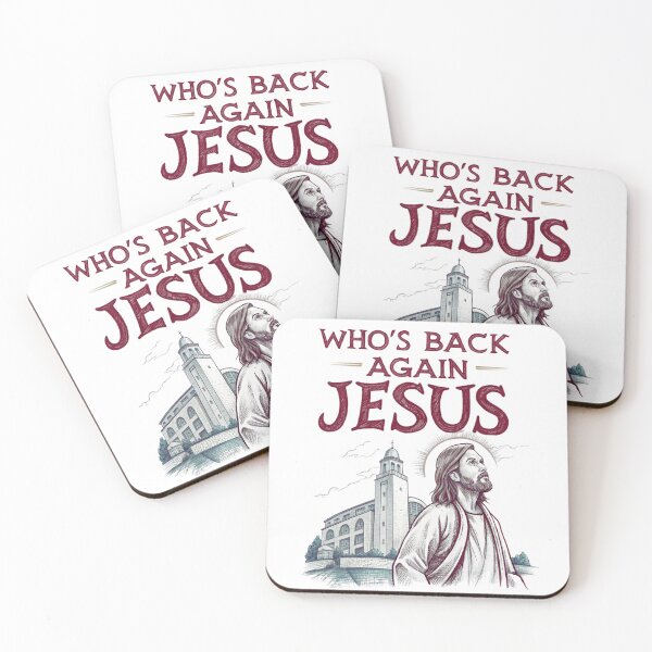 Artikelvorschau, Wer ist wieder da? Jesus Meme - Lustige religiöse Kunst entworfen und verkauft von Colorful-Garden.