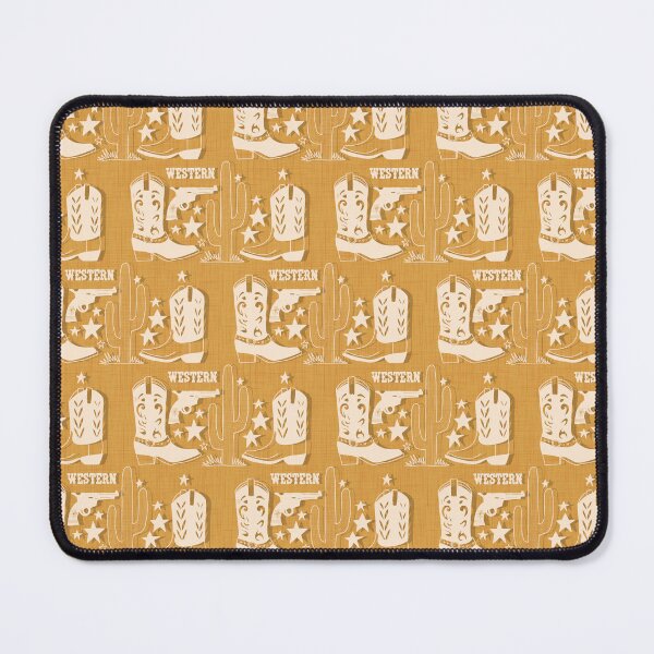 Item preview, Cowboy Boot - Western Americana Rustic Charm - Yellow designed and sold by susycosta.