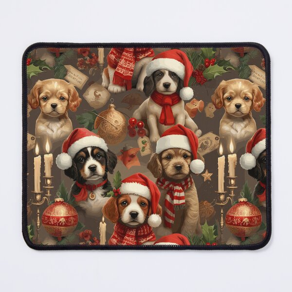 Item preview, Christmas with Puppies designed and sold by TaruHonu.