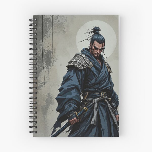Item preview, Samurai Warrior Under Full Moon designed and sold by artwaves.