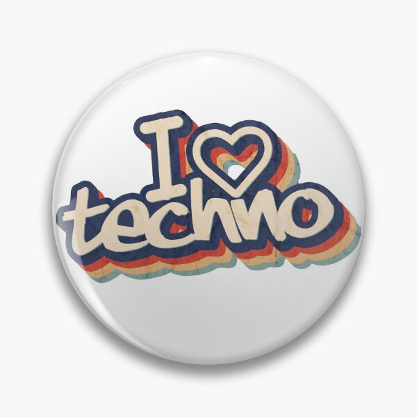 Artikelvorschau, I ❤️ Techno von accomplice entworfen und verkauft von accomplicated.