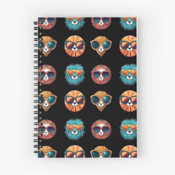 Item preview, Dogs Puppy Sunglasses | Sticker Pattern | Retro Collection designed and sold by monkeybusiness.pt.