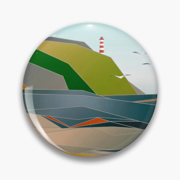 Item preview, Coastal Landscape with Lighthouse designed and sold by angelo cerantola.