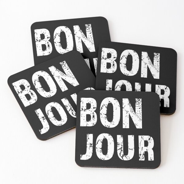Item preview, Bon Jour France Flag designed and sold by Radixbarny.