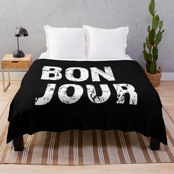 Item preview, Bon Jour France Flag designed and sold by Radixbarny.