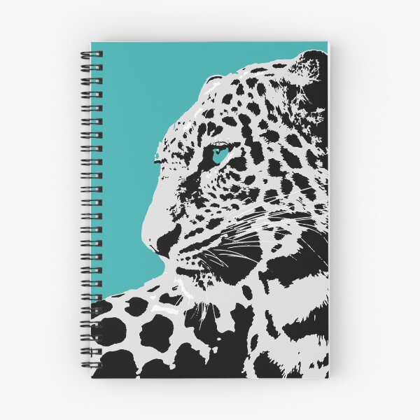 Item preview, Leopard Closeup with Teal Eyes designed and sold by KShedenhelm.
