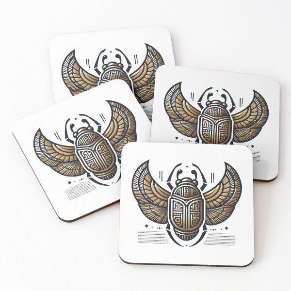Item preview, Egyptian scarab logo emblem designed and sold by jeff13999.