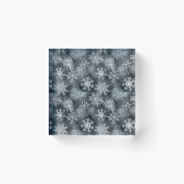 Item preview, Intricate Snowflakes in Frosty Elegance designed and sold by pinkal.