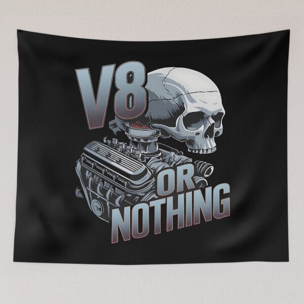 Item preview, V8 or nothing - Old track - Hot rod oldschool - Oldschool automobile - smokin' hot rod - American oldschool designed and sold by JansenGS.