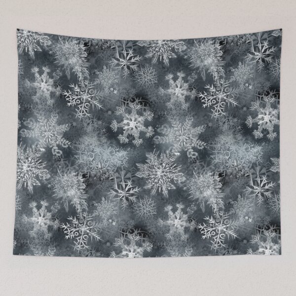 Item preview, Intricate Snowflakes in Frosty Elegance designed and sold by pinkal.